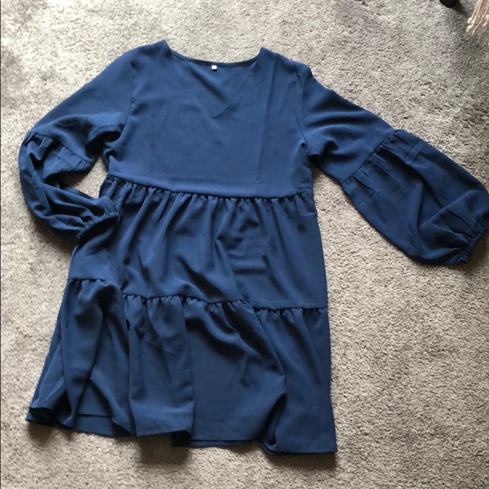 Amoretu - Long Sleeves Tunic Dress - NWOT